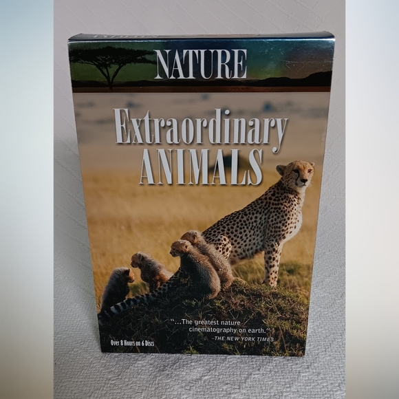 NWT Natural Extraordinary Animals 6 DVD Disc Series - Picture 3 of 8